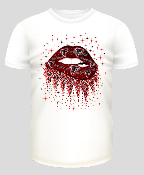 Football Team Lips T-Shirt