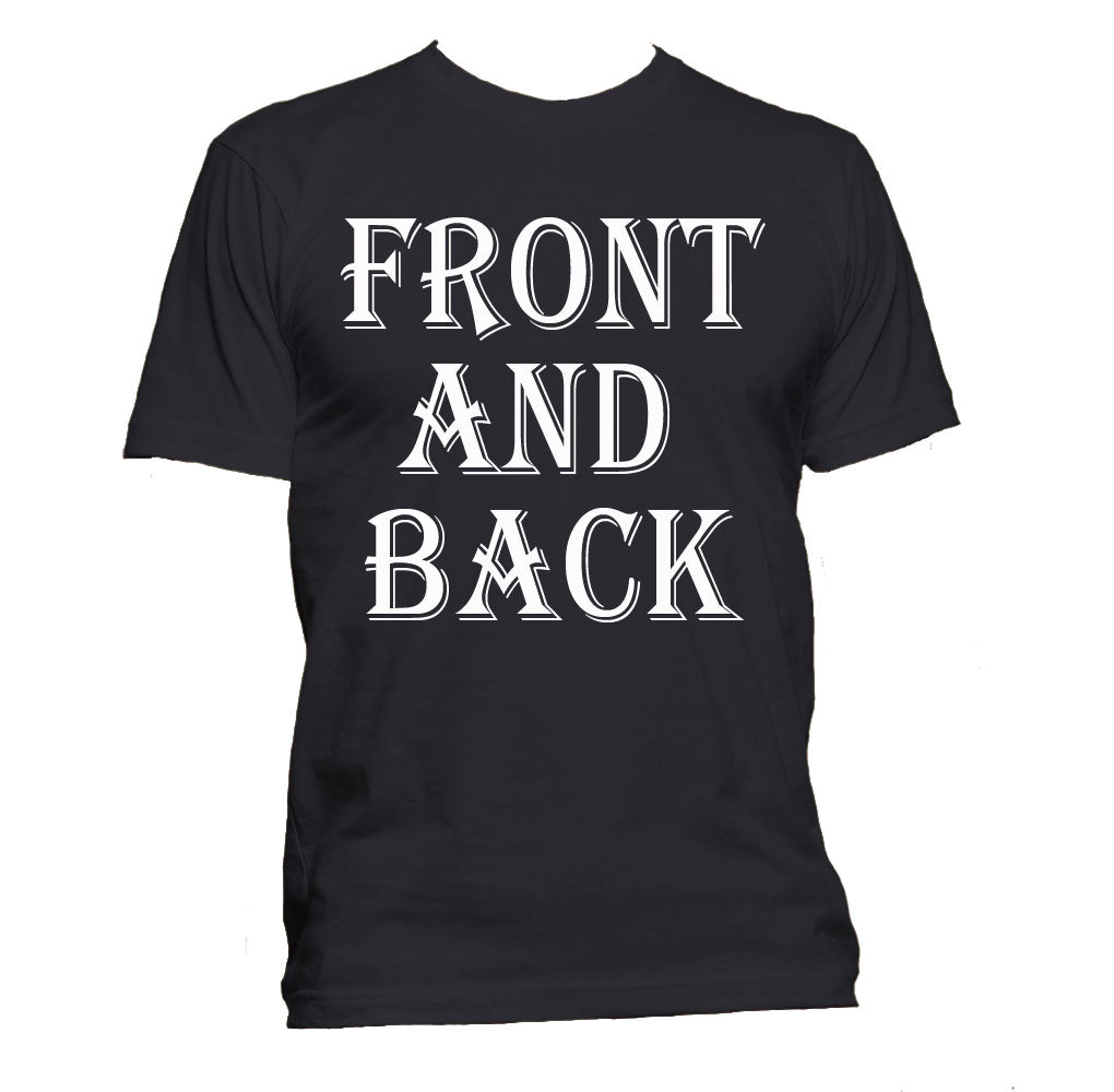 T-Shirt (Female Front & Back)