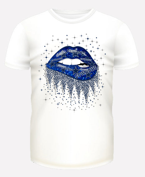 Football Team Lips T-Shirt