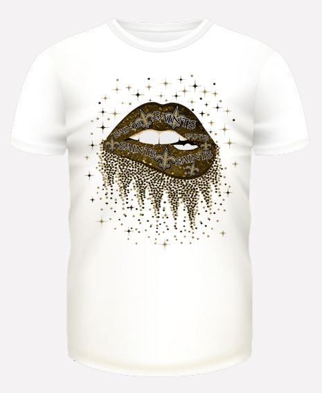 Football Team Lips T-Shirt