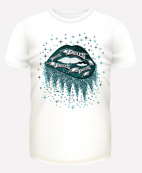 Football Team Lips T-Shirt
