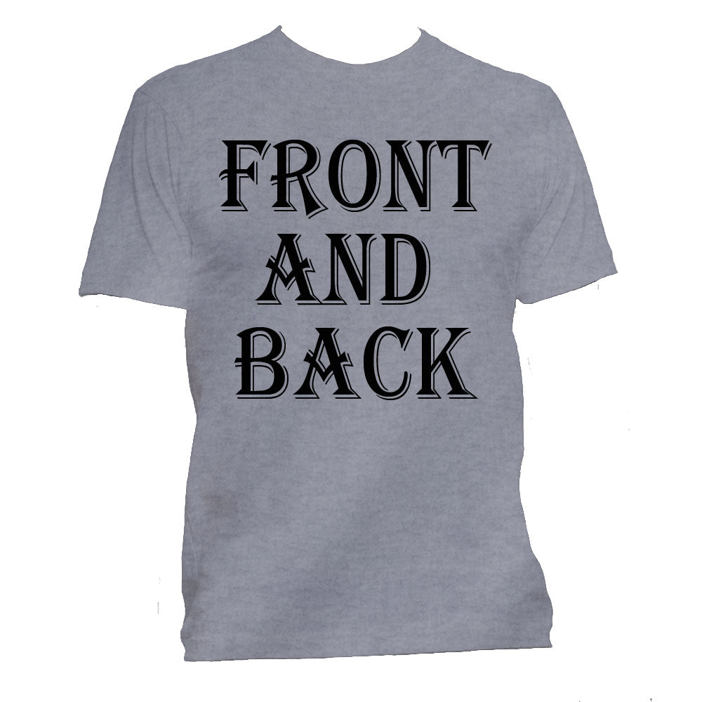 T-Shirt (Female Front & Back)