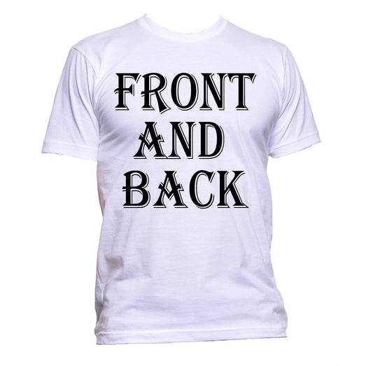 T-Shirt (Female Front & Back)