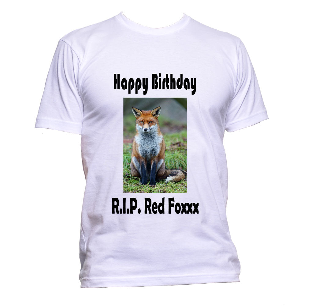 Custom T-Shirt with Photo and Words
