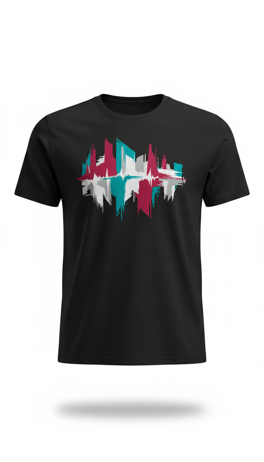 Urban Black Nightlife Statement T-shirt