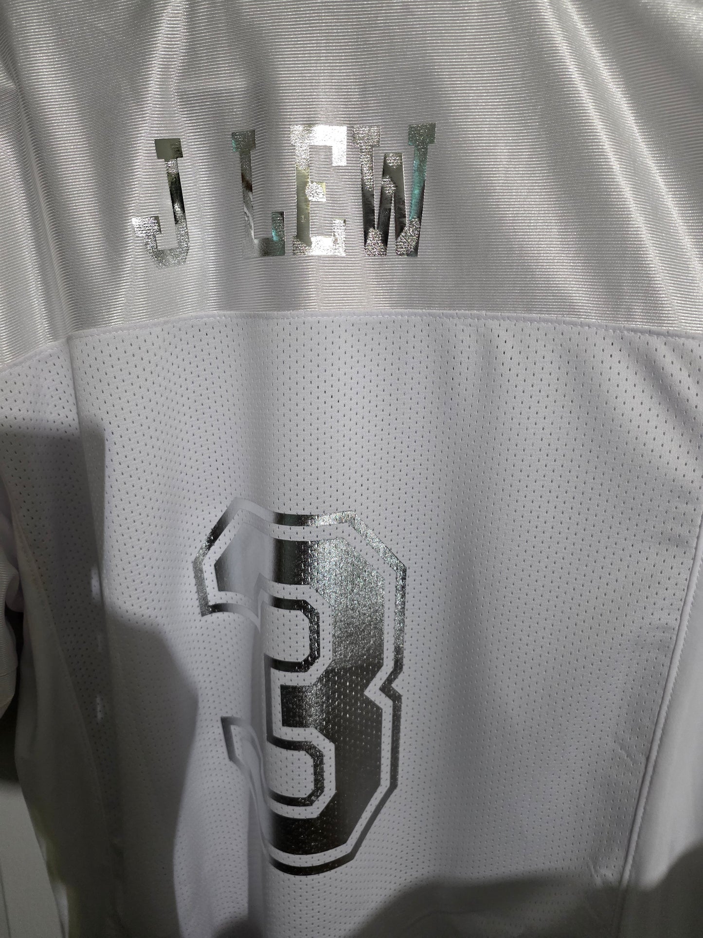 Custom WHITE Football Jersey