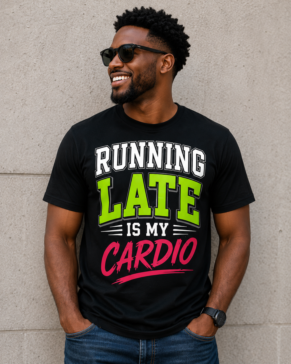 Running Late Tee
