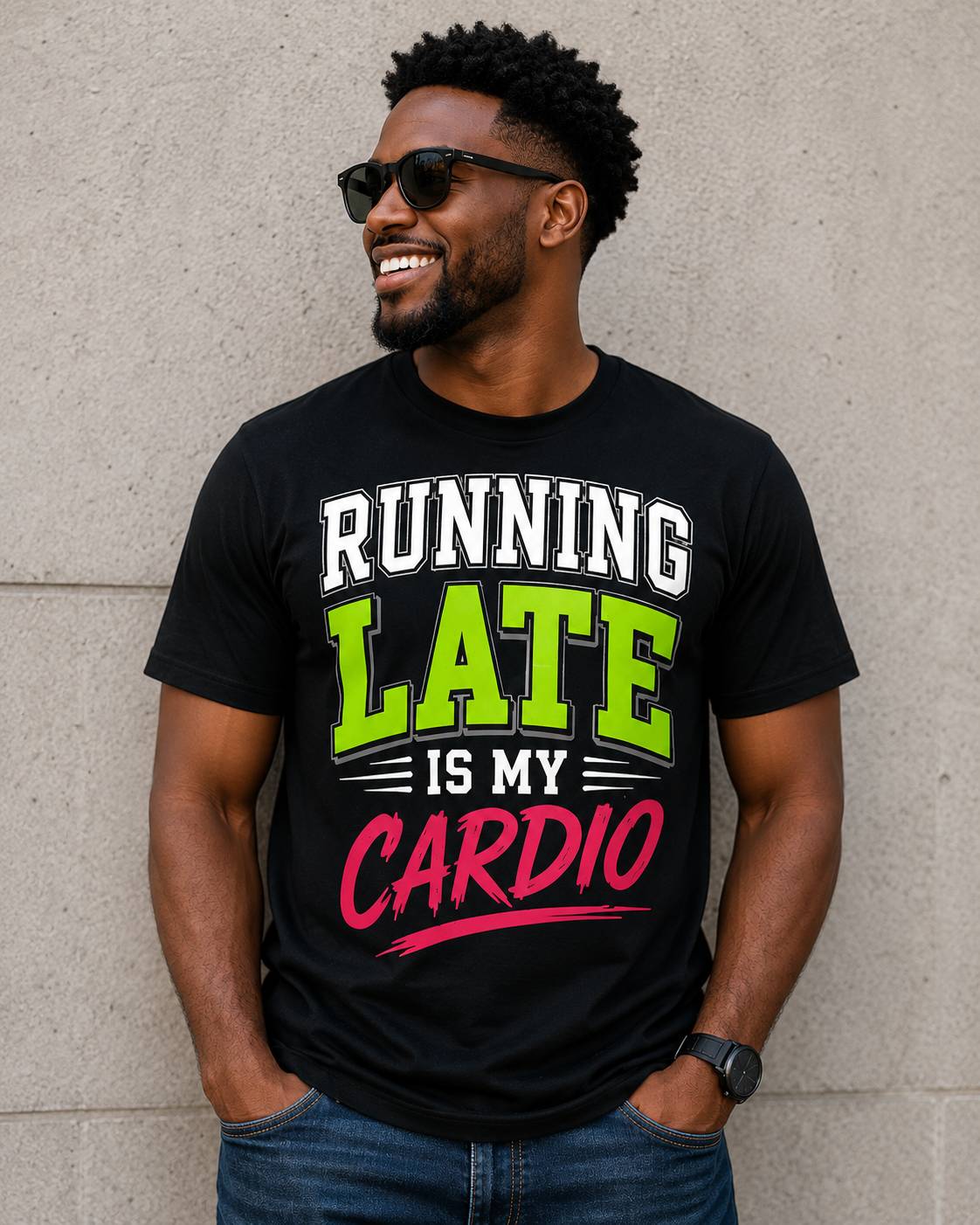 Running Late Tee