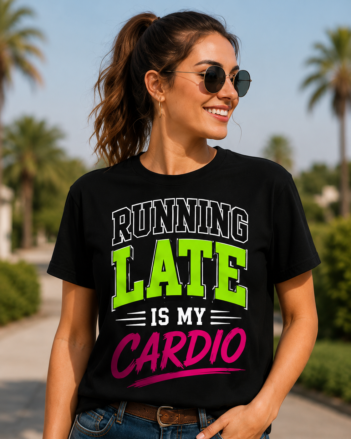 Running Late Tee