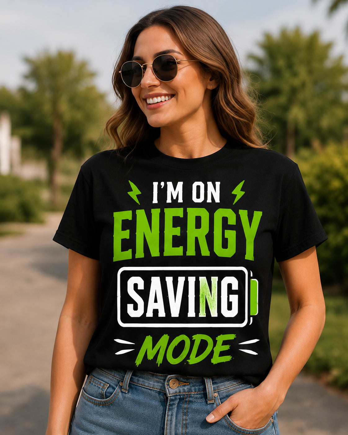 Energy Saving Mode Tee