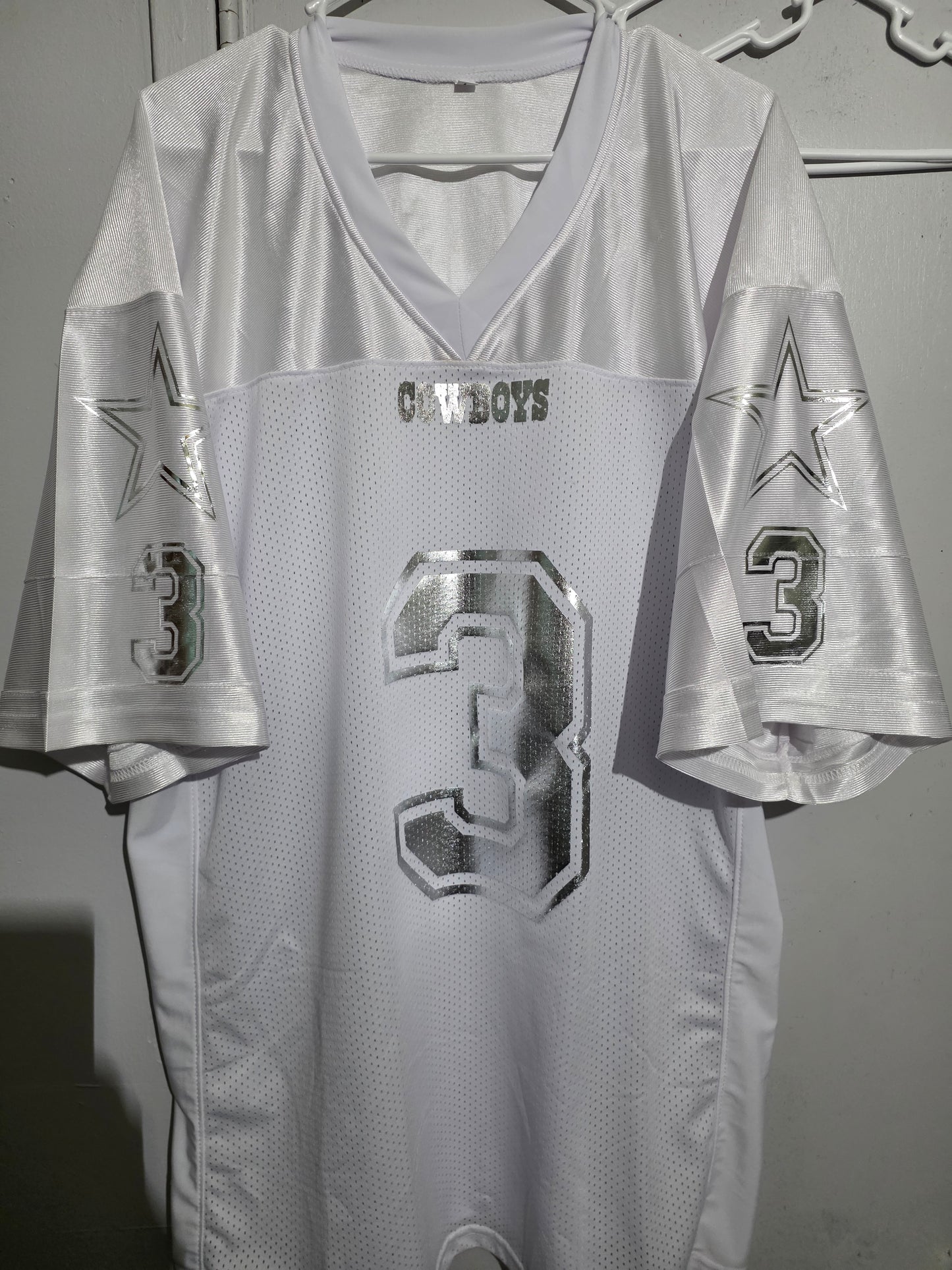 Custom WHITE Football Jersey