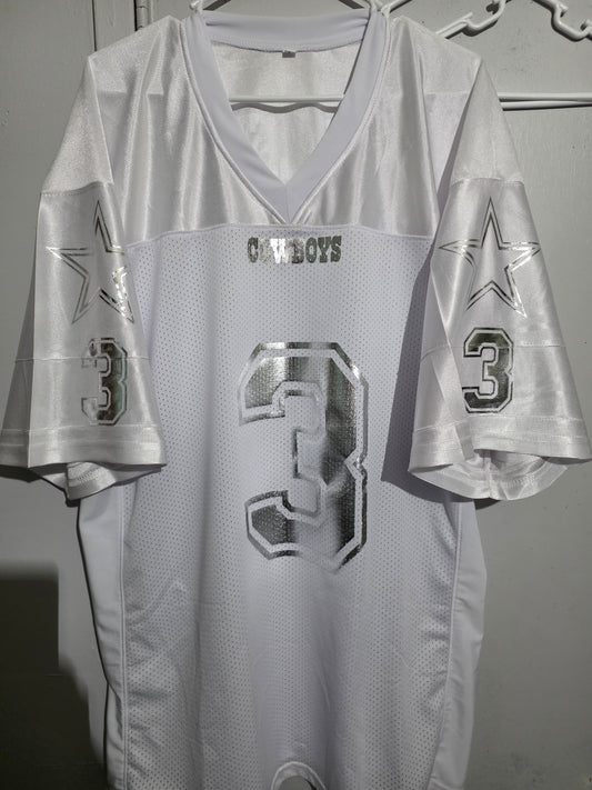 Custom WHITE Football Jersey