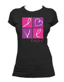 Breast Cancer LOVE T-shirt