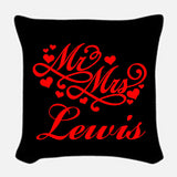 Throw Pillow Case with Pillow included 17" X 17"