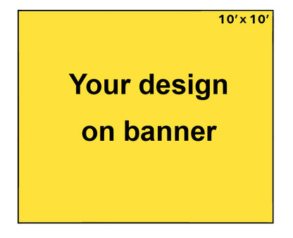 10' X 10' Banner