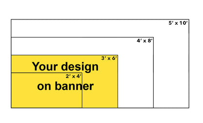 3' X 6' Banner